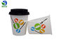Biodegradable 4 Oz - 22oz PLA Coated Paper Cup Eco Friendly Food Grade Ink Printing