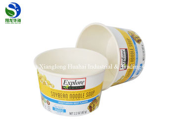 550ML Hot Insulated Paper Soup Bowls Hot Food Cups Custom Logo Printed