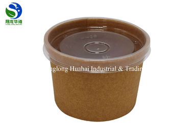 Premium quality eco-friendly disposable kraft paper soup cup soup bucket